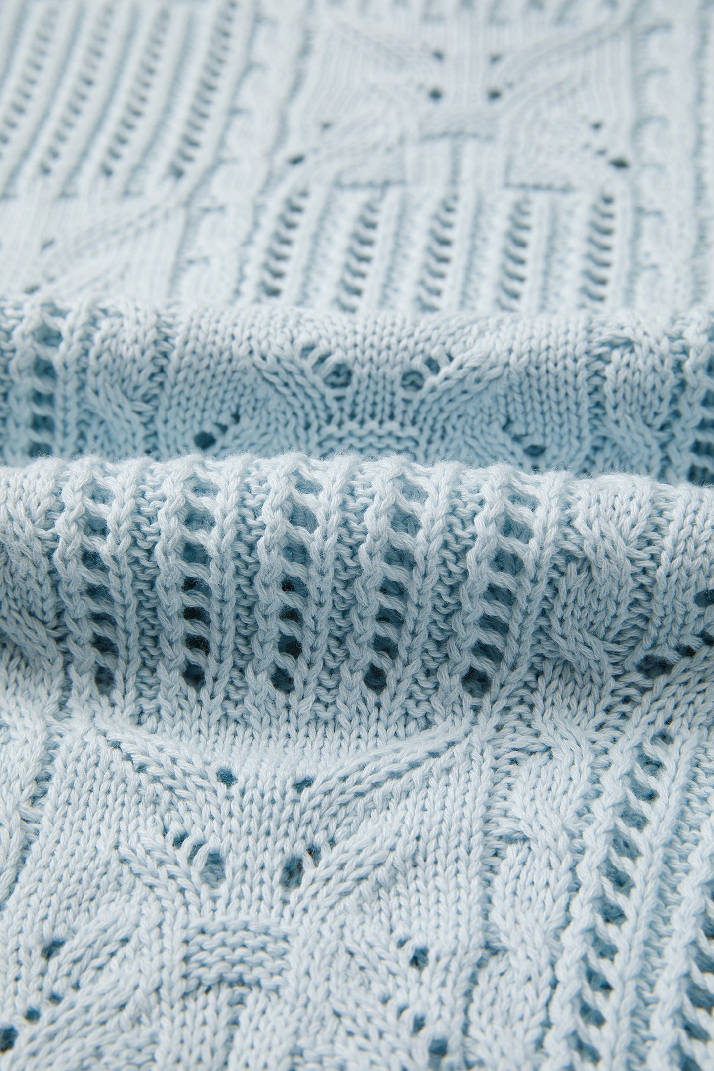 Beau Blue Knitted Top