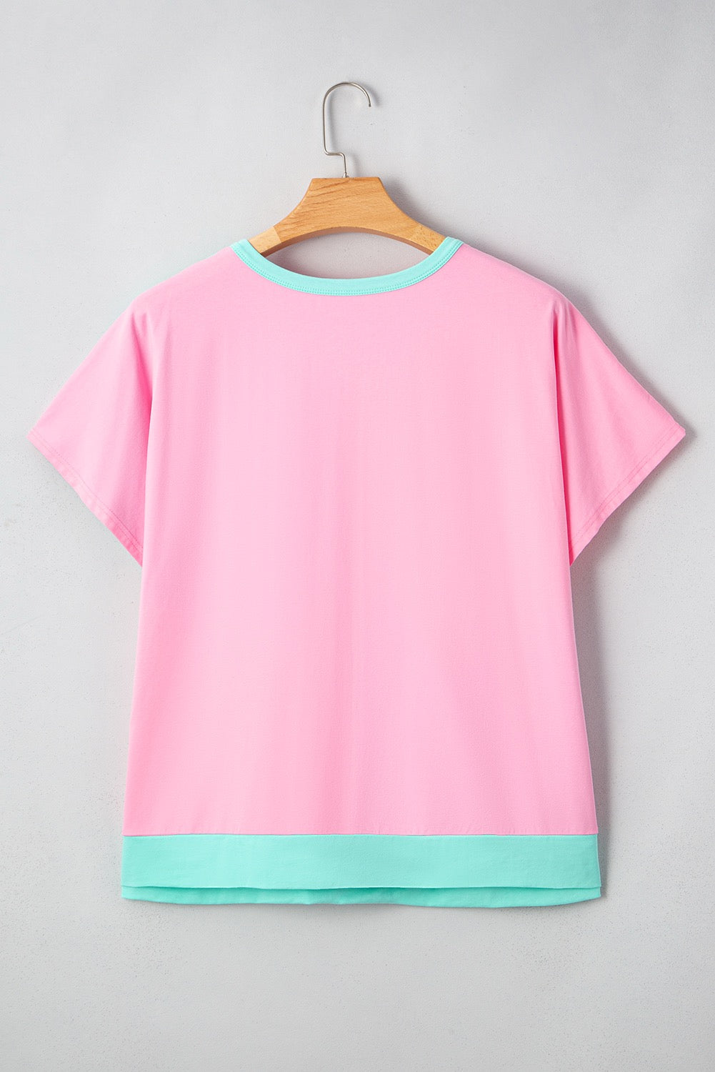 Plus Color Block Top
