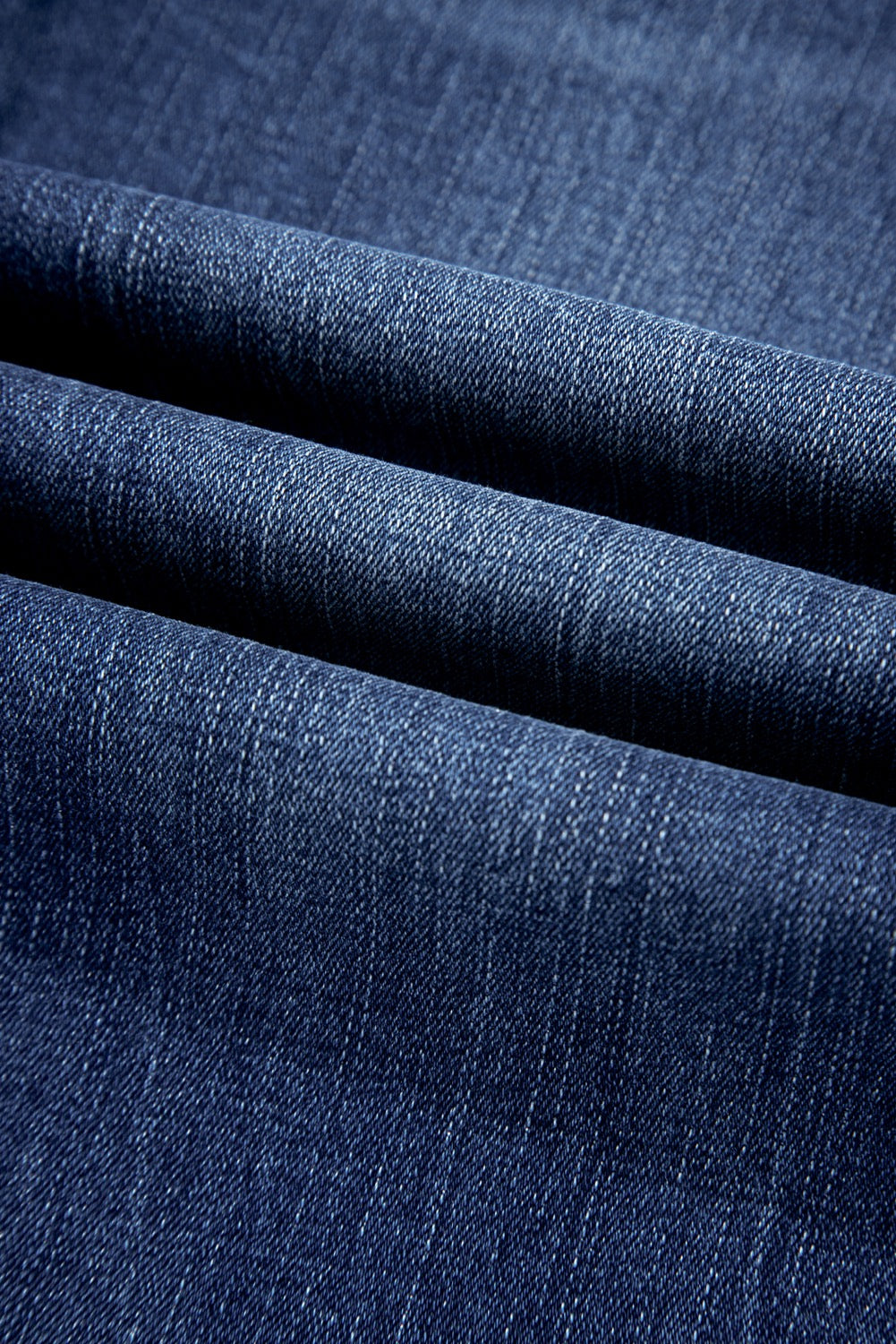 Sail Blue Distressed Cropped Jeans