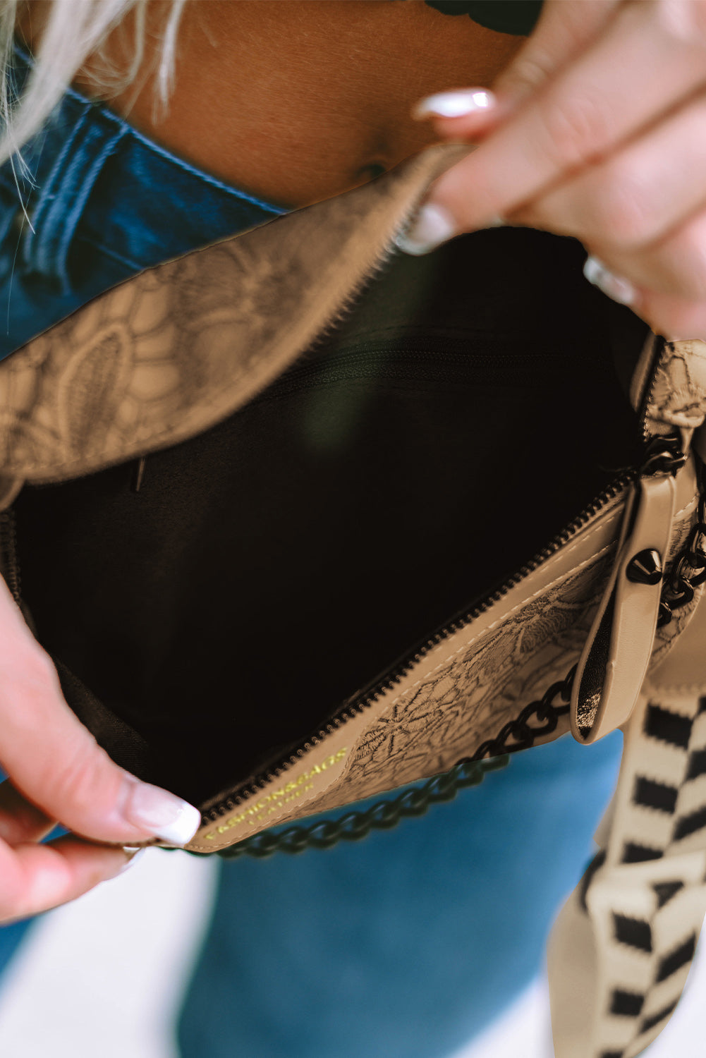 Camel Shoulder Bag