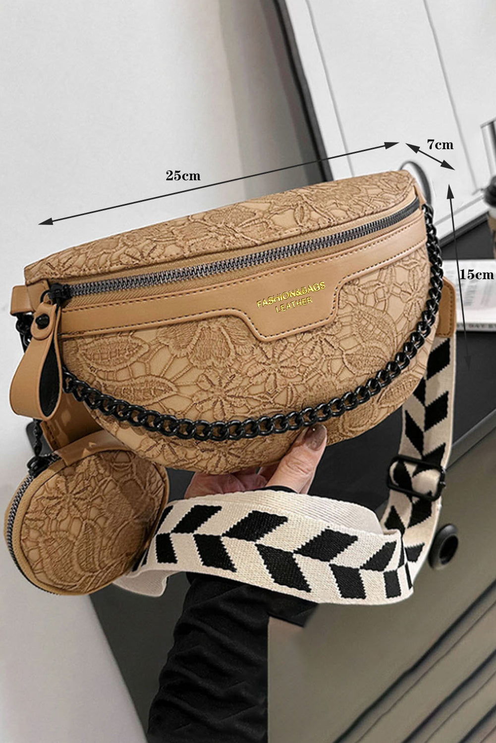 Camel Shoulder Bag