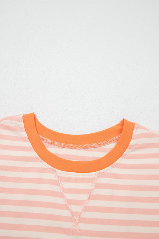 Pink Striped Set