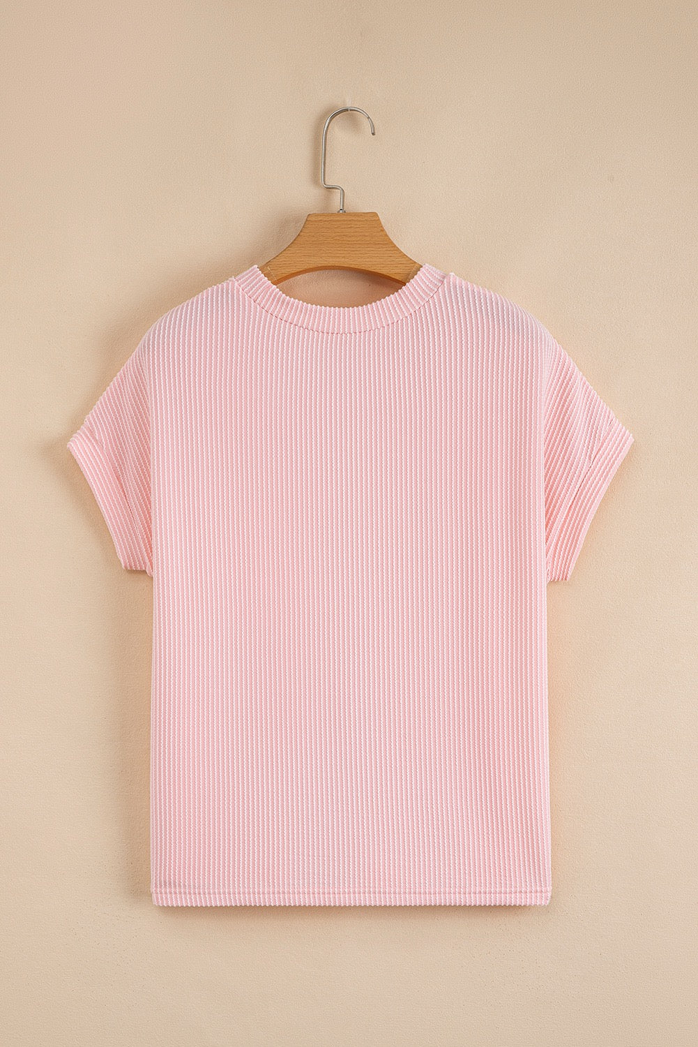 Pink Corded Top