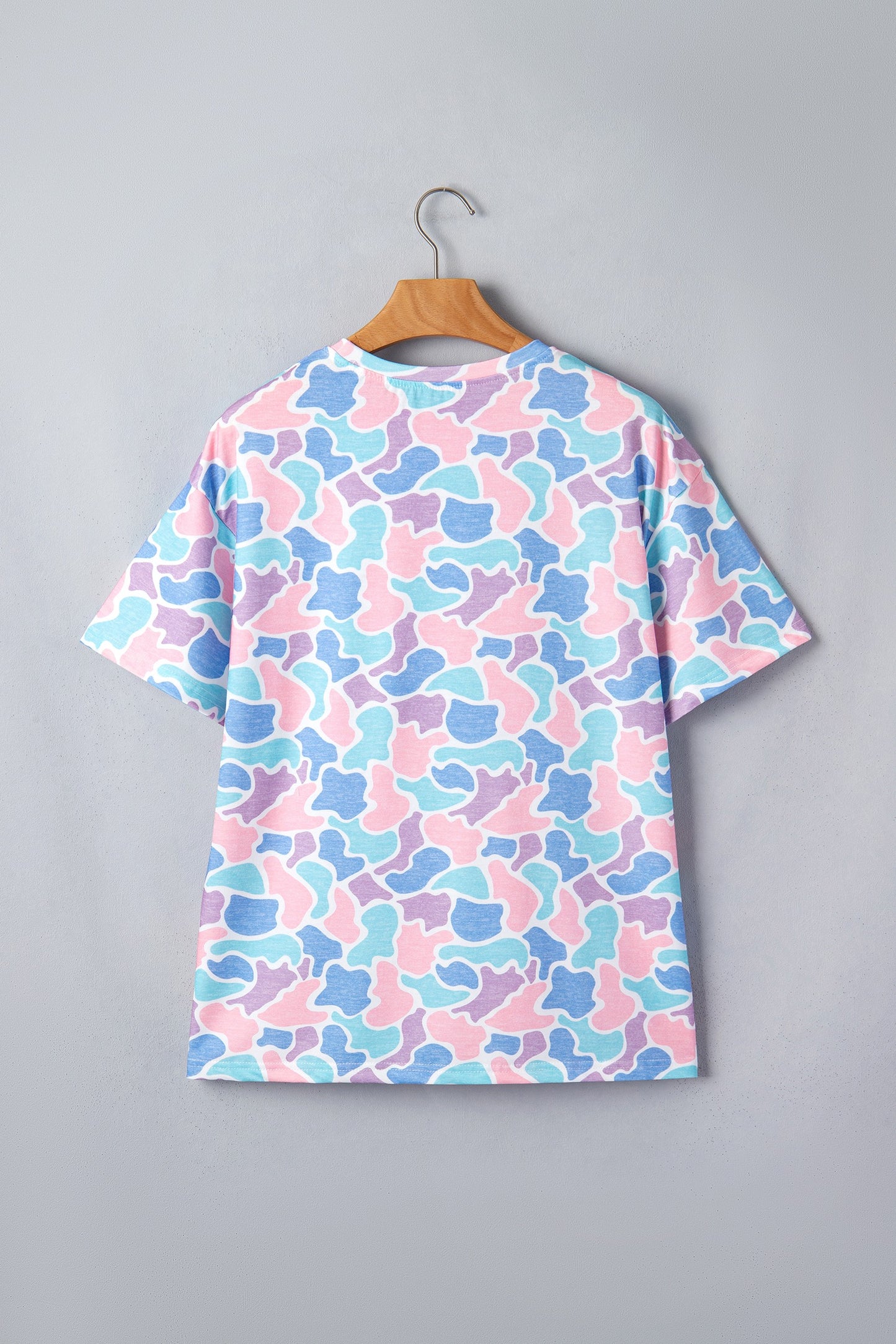 Multicolor Camo Top