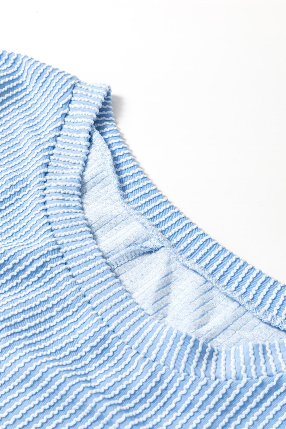 PLUS Light Blue Ribbed Longsleeve