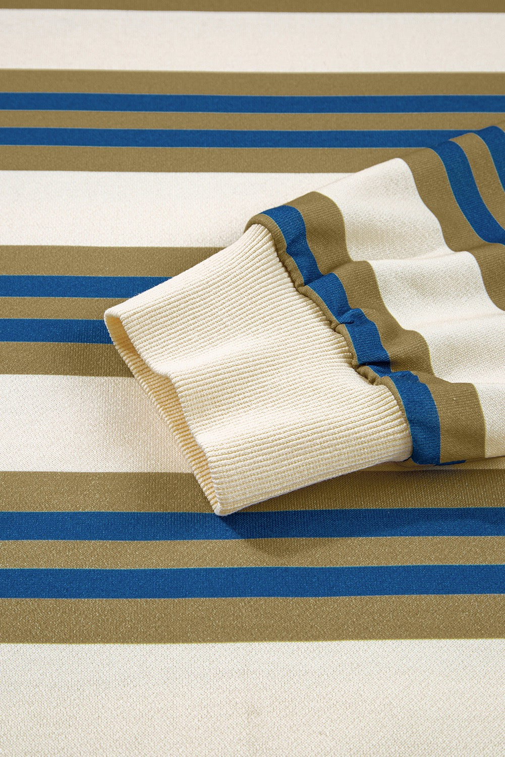 Khaki Stripe Pullover