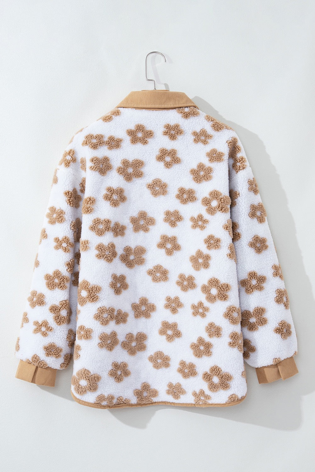 Flower Button Up Jacket