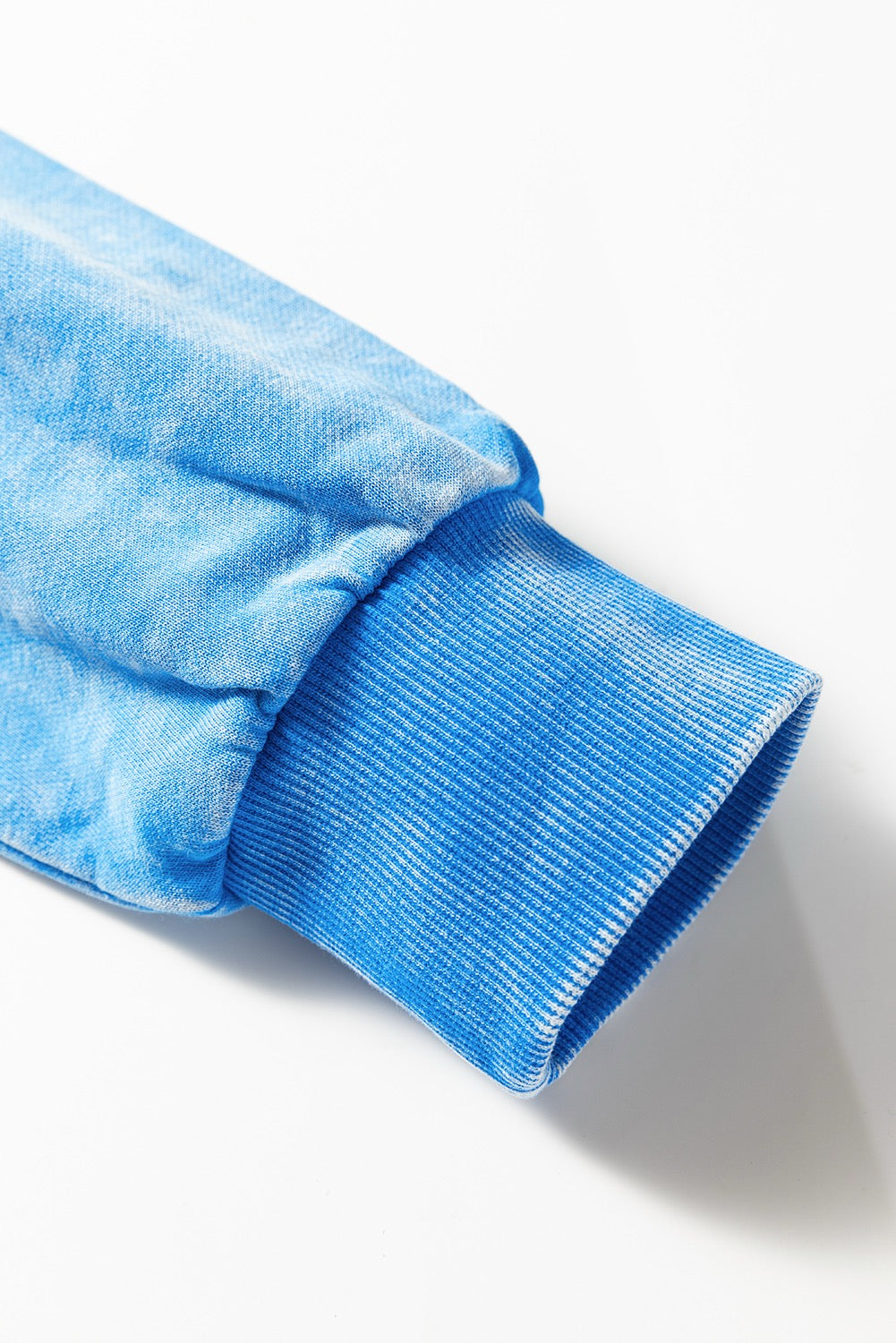 Blue Mineral Wash Pullover