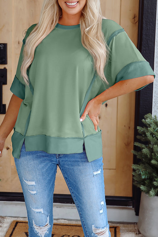 Smoke Green Top