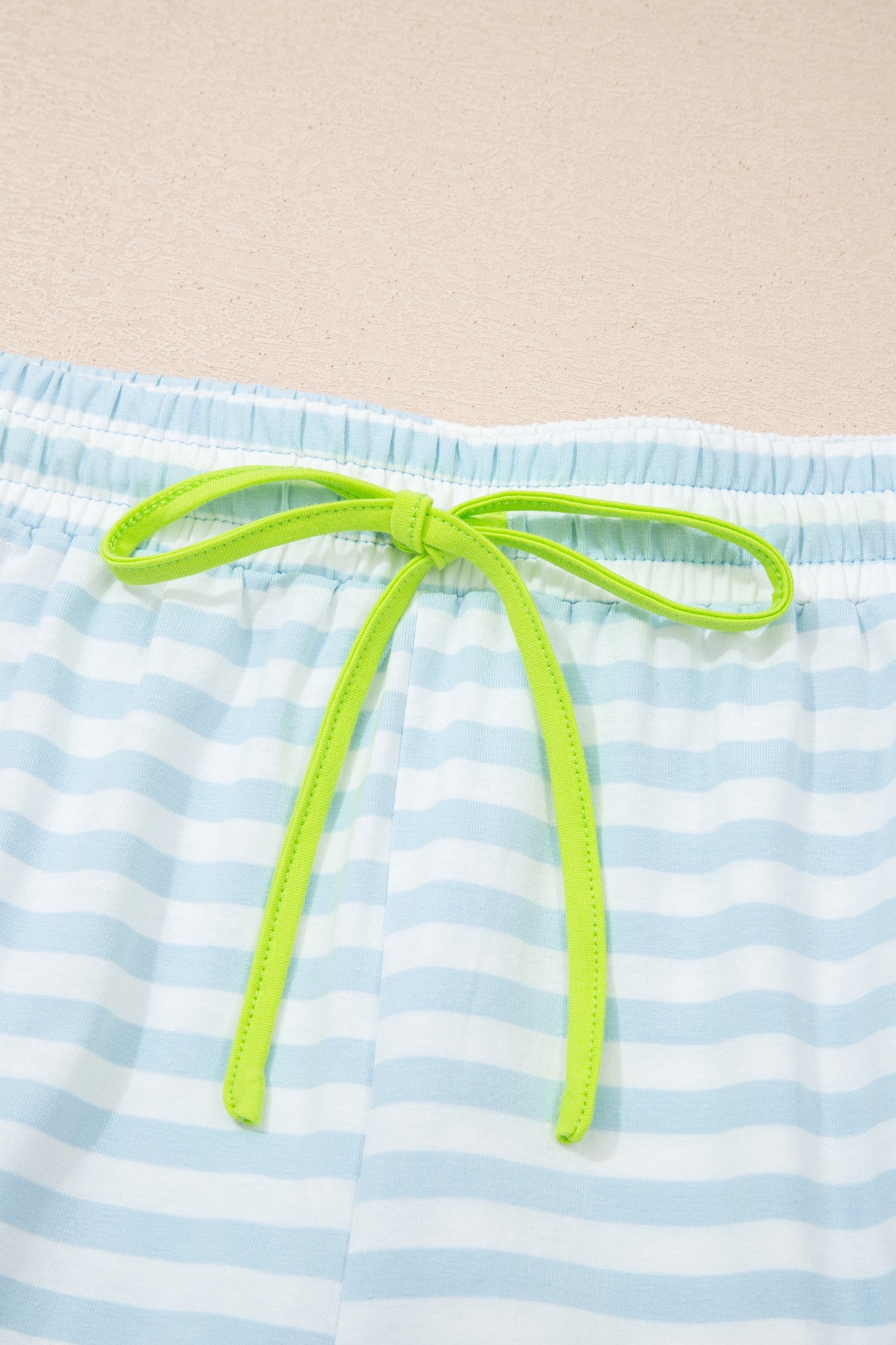 Sky Blue Stripe Set