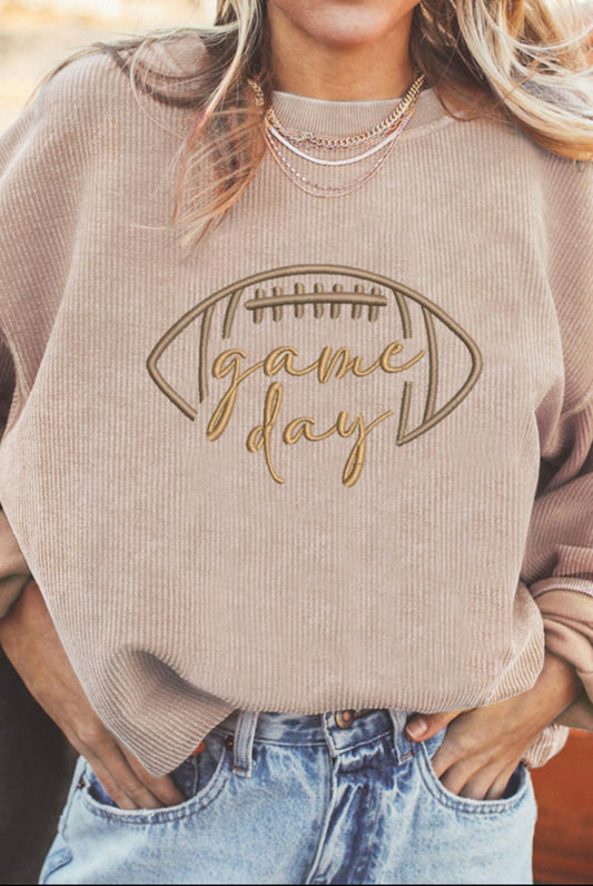 Apricot Game Day Pullover