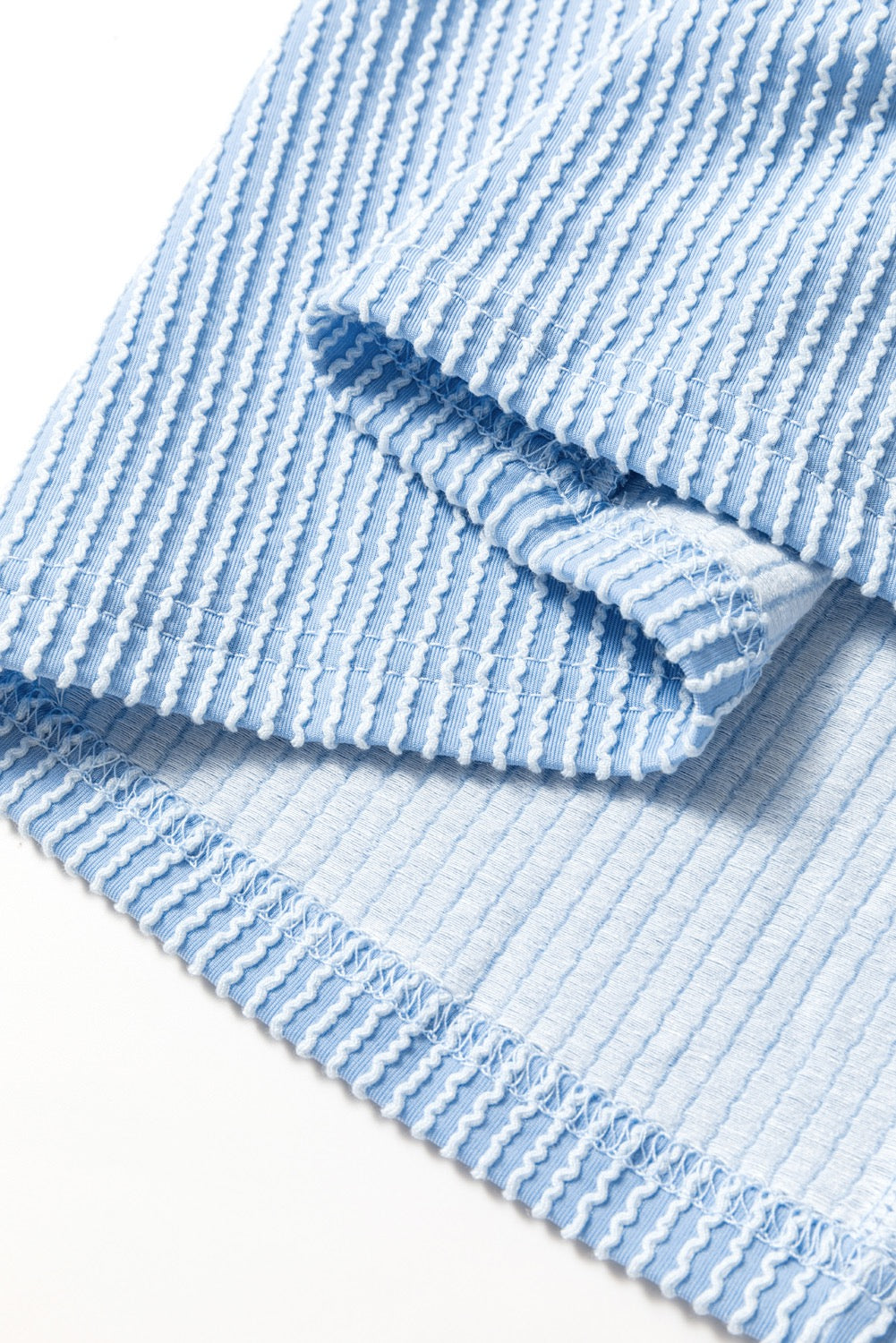 PLUS Light Blue Ribbed Longsleeve