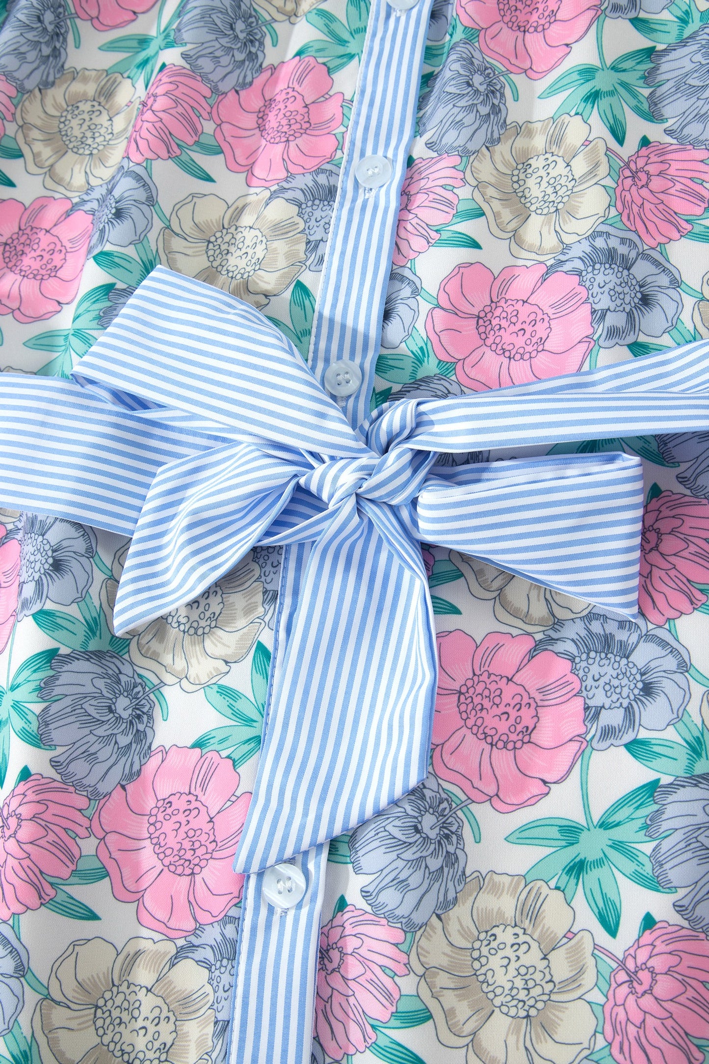 Floral Belted Dress