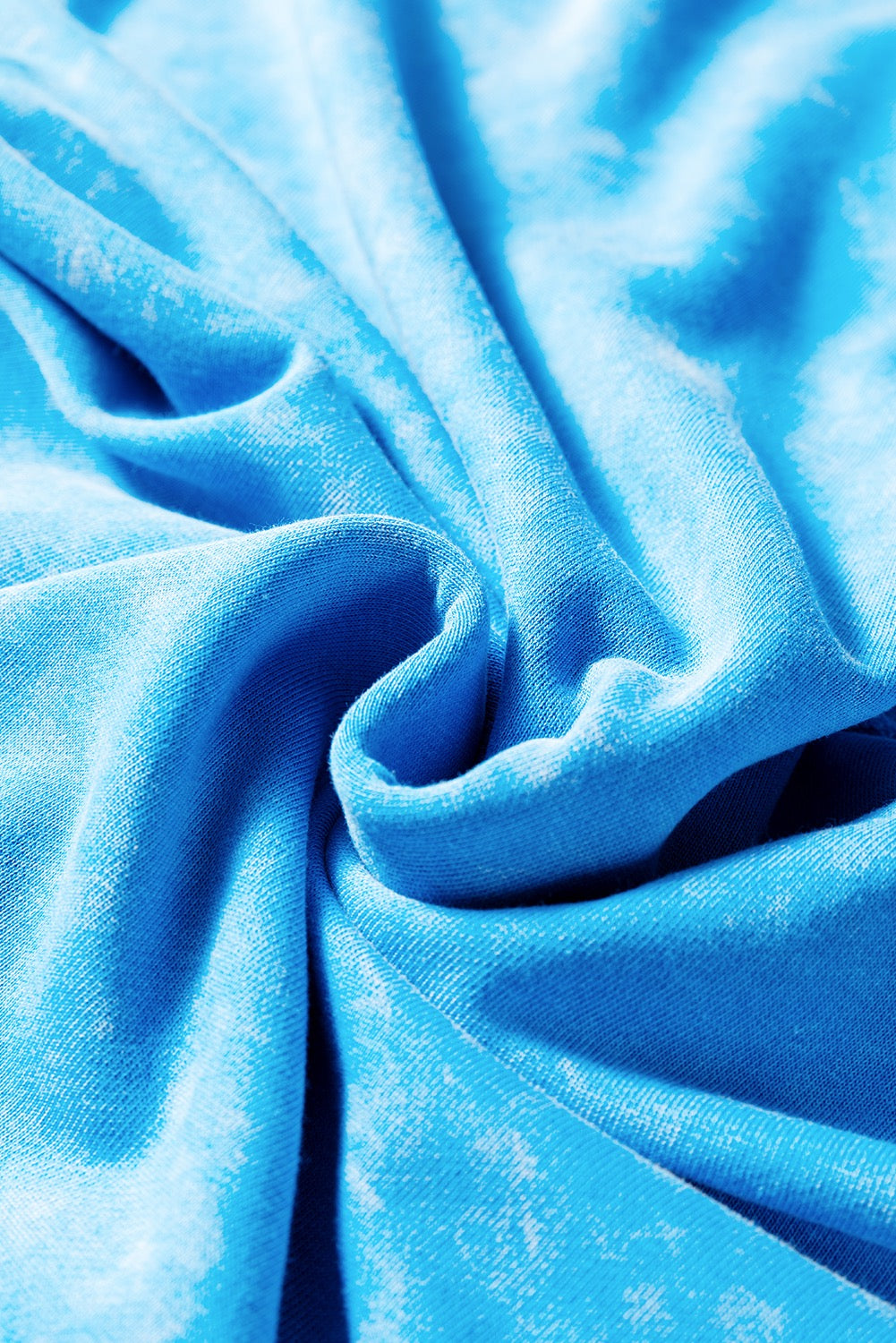 Blue Mineral Wash Pullover