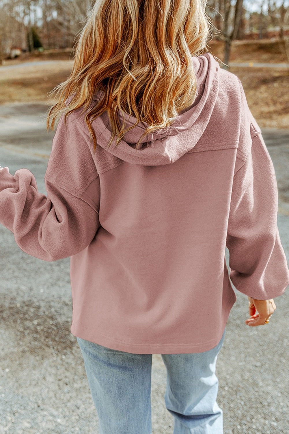 Pink Hooded Jacket