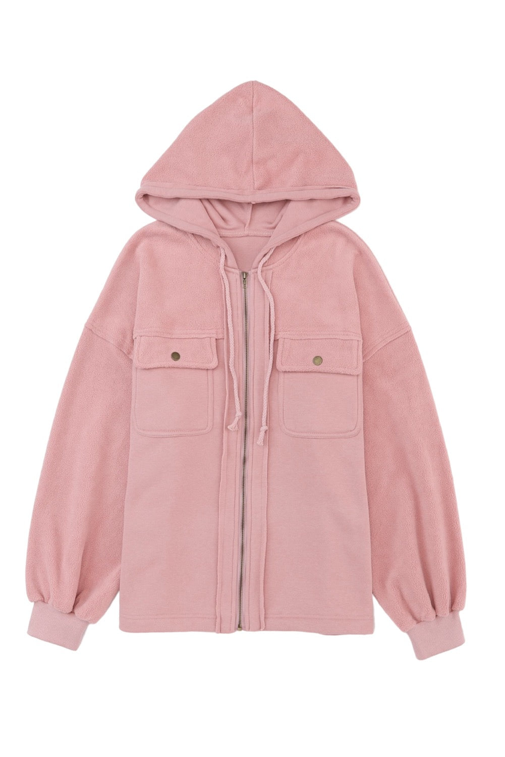 Pink Hooded Jacket