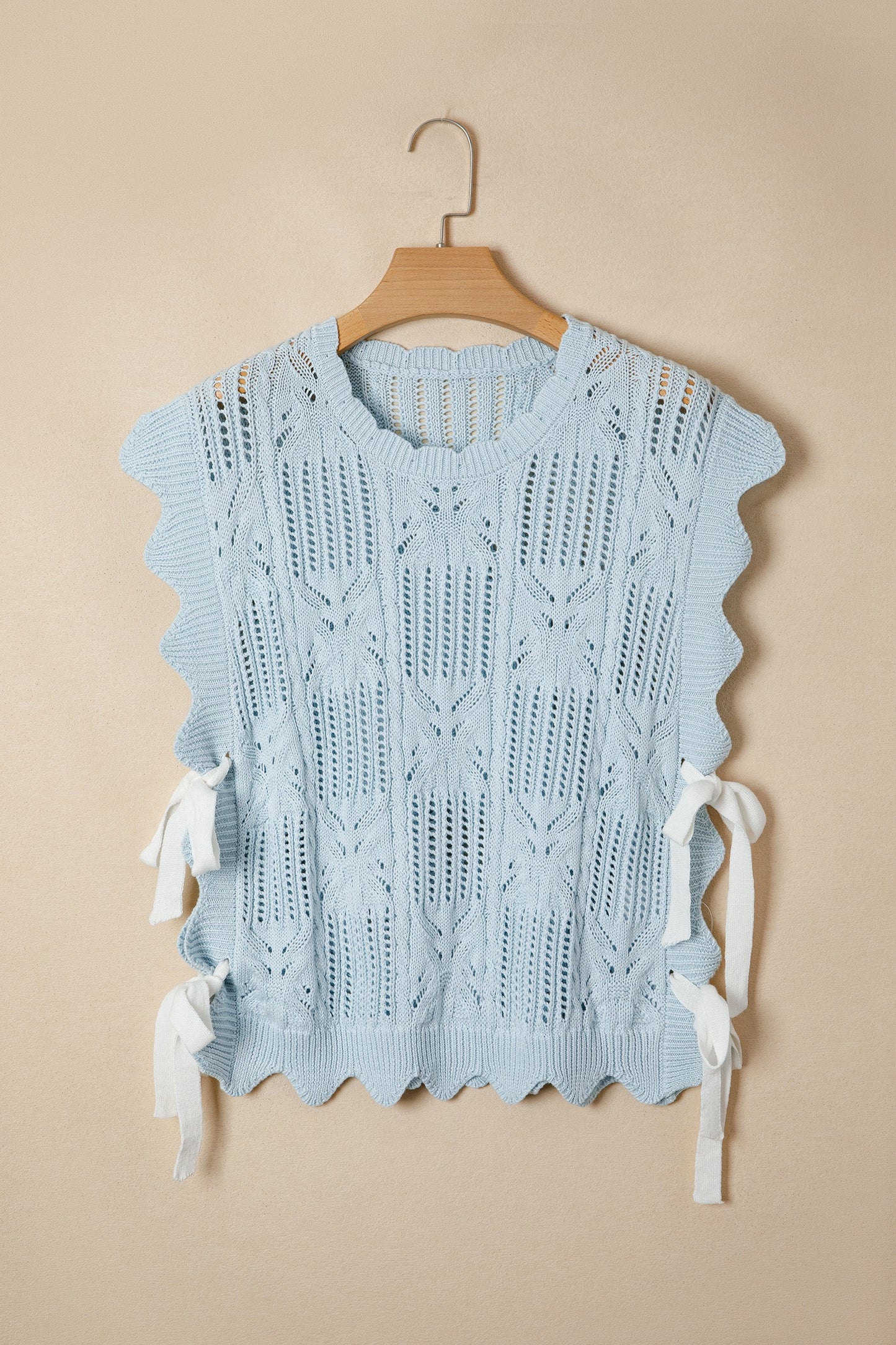Beau Blue Knitted Top