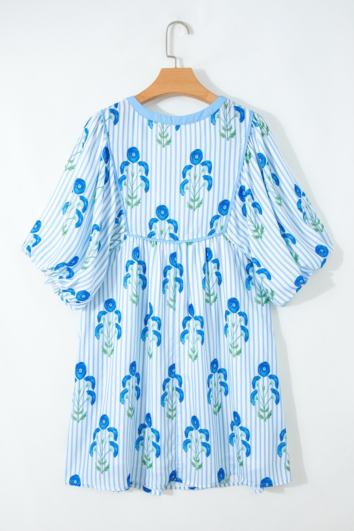 Blue Floral Dress