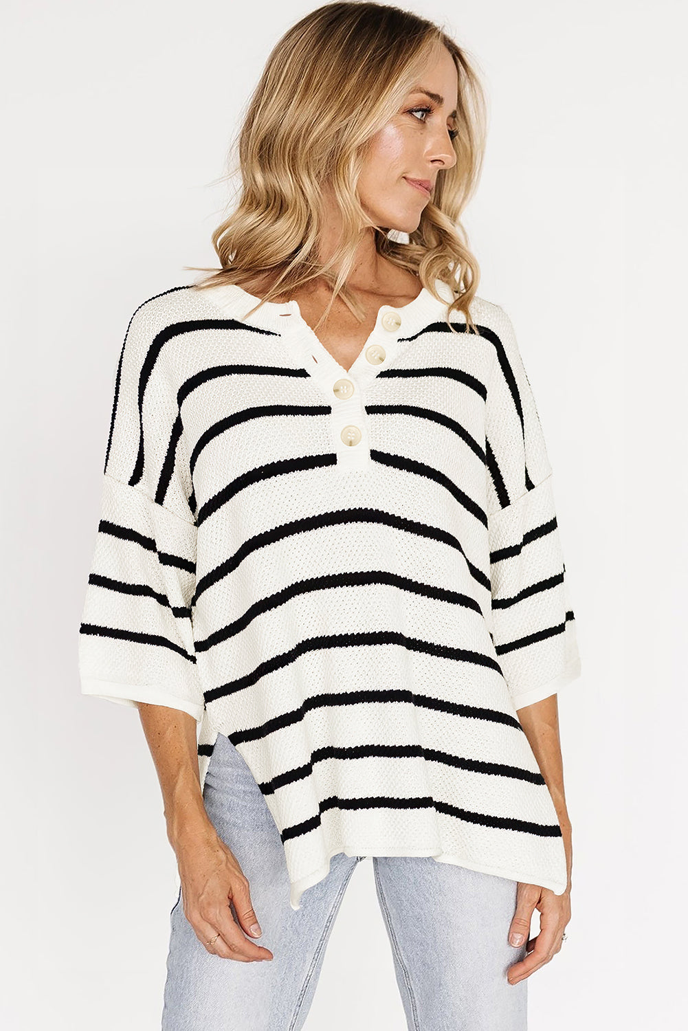 Knit Sweater Tee